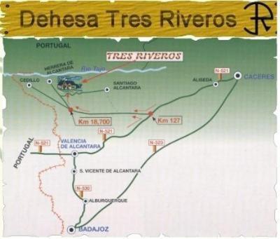 Finca Dehesa Tres Riveros Herrera de Alcántara Eksteriør bilde